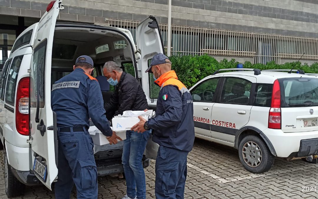21 kg di pesce sequestrato destinato alle mense fraterne